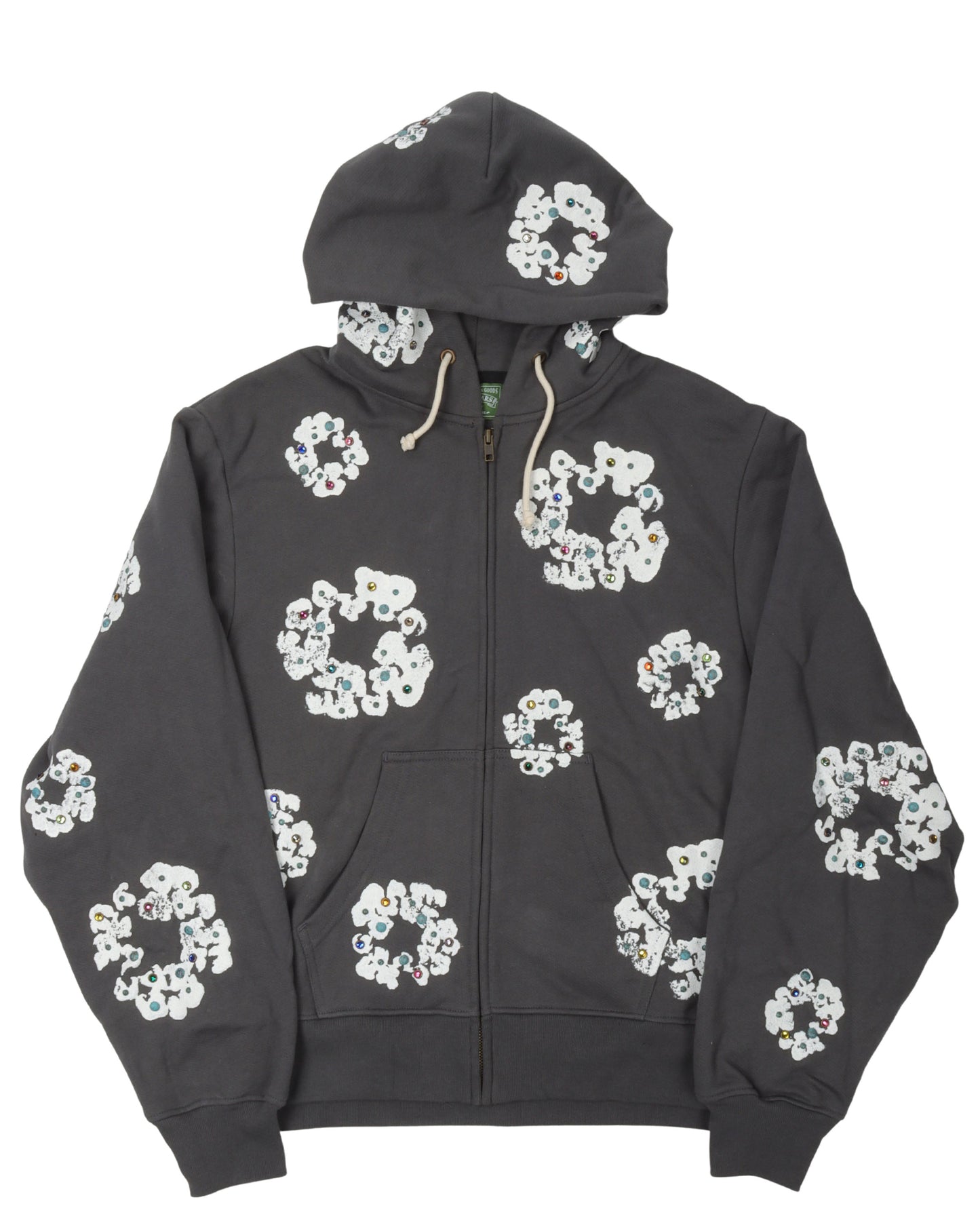 Swarovski Cotton Wreath Hoodie