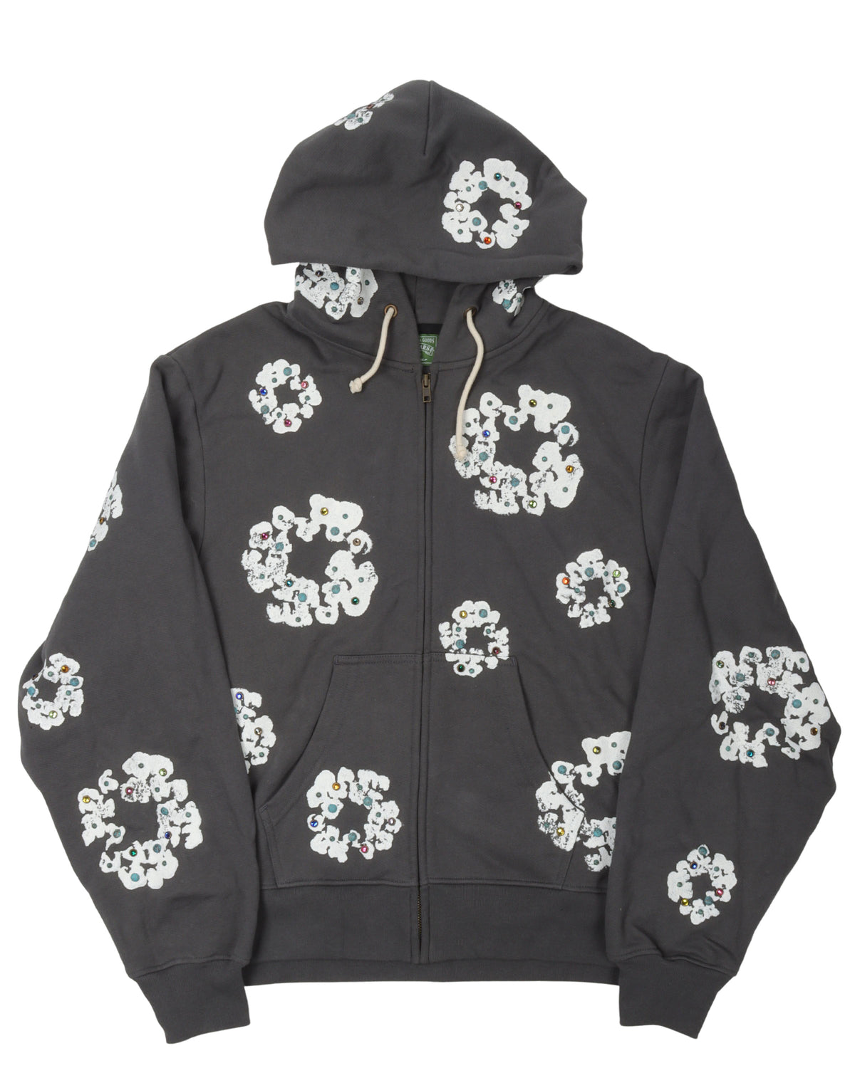 Swarovski Cotton Wreath Hoodie