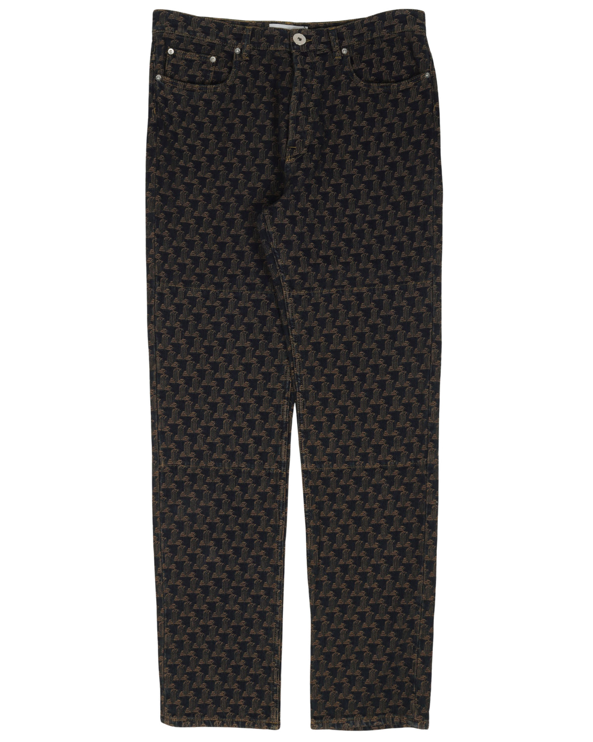 Monogram Denim Jeans