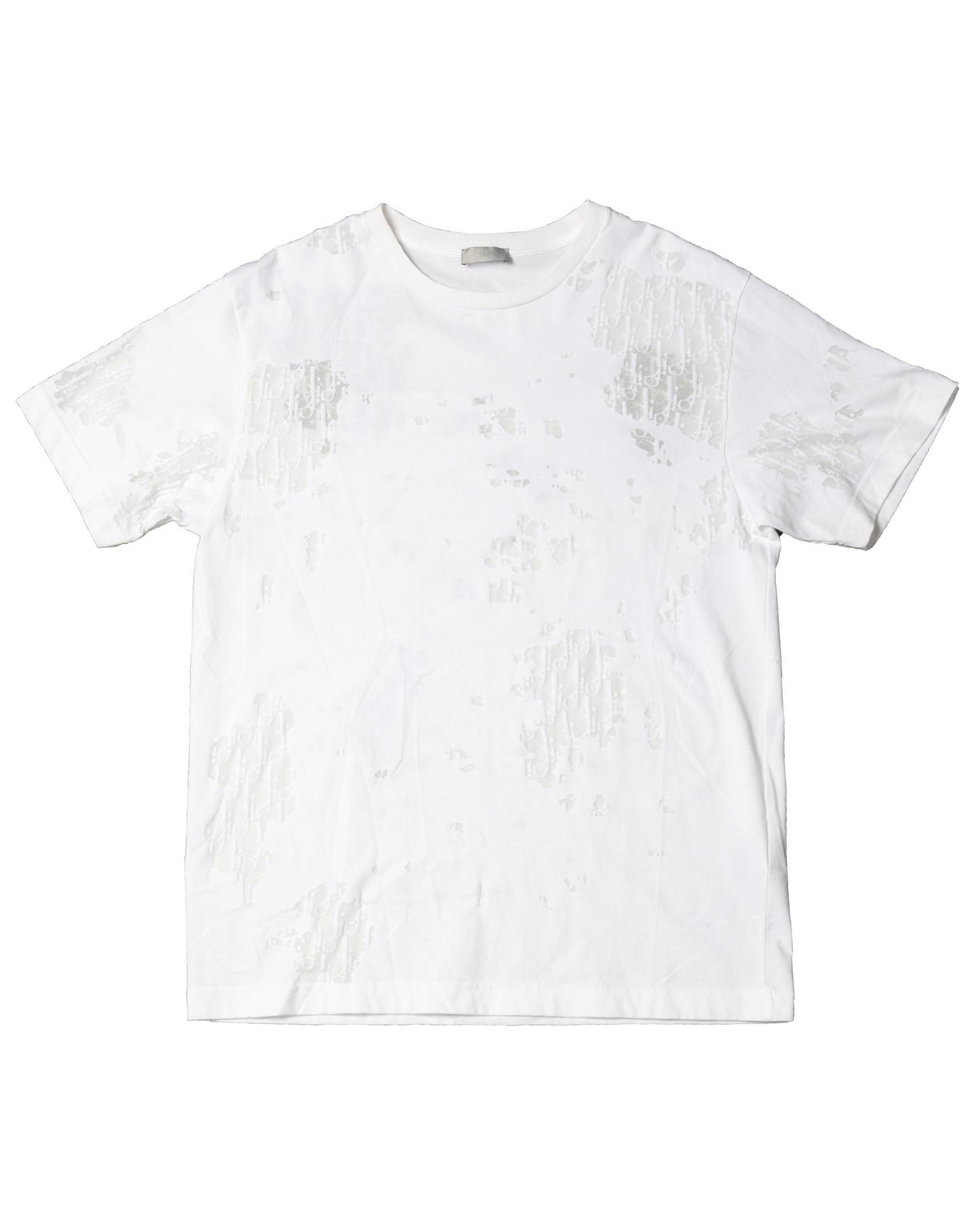 Monogram Mixed Mesh T-Shirt