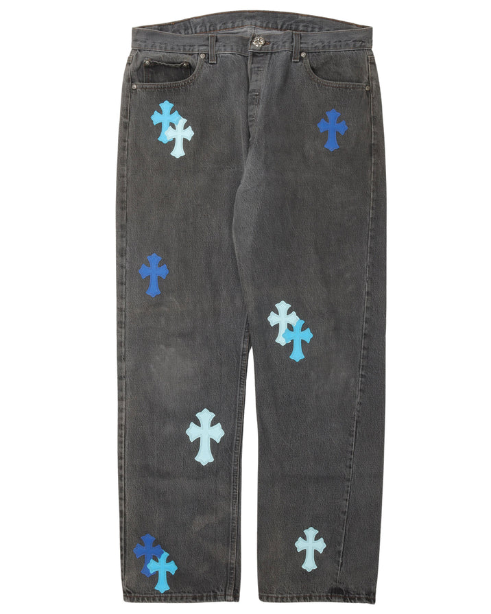 London Exclusive Levi's Cross Patch Jeans