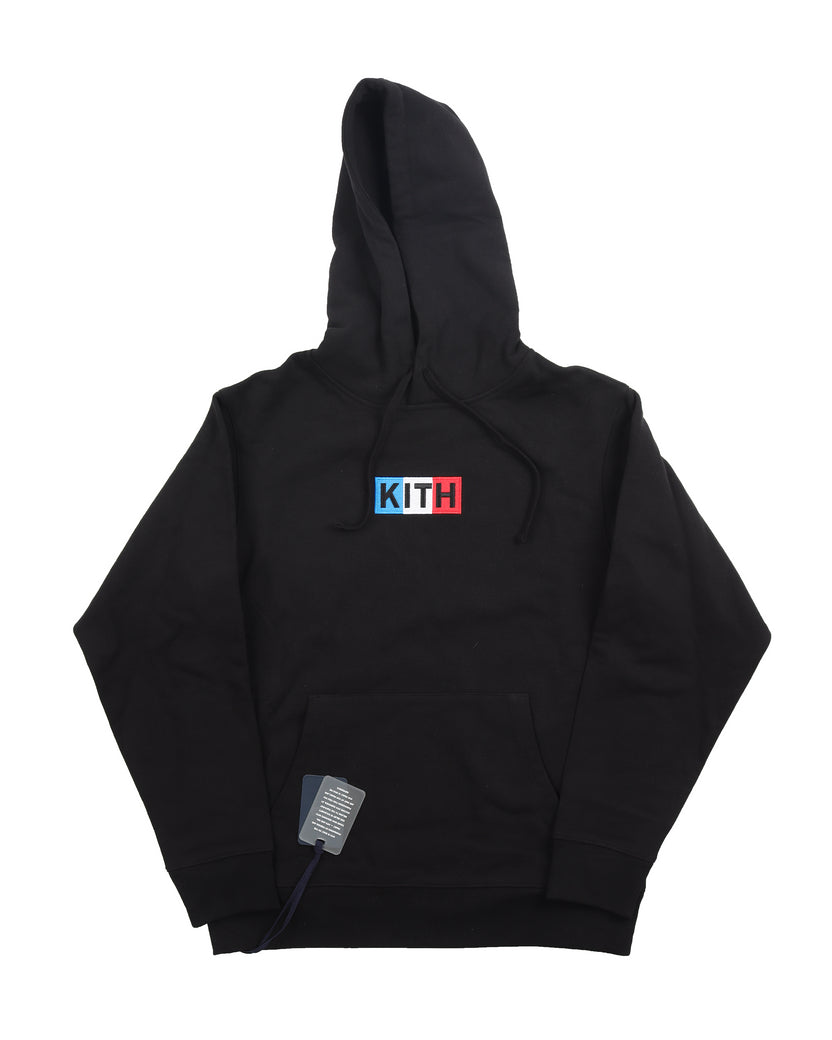 ファッションKITH Paris box logo hoodie kith ボックスロゴ