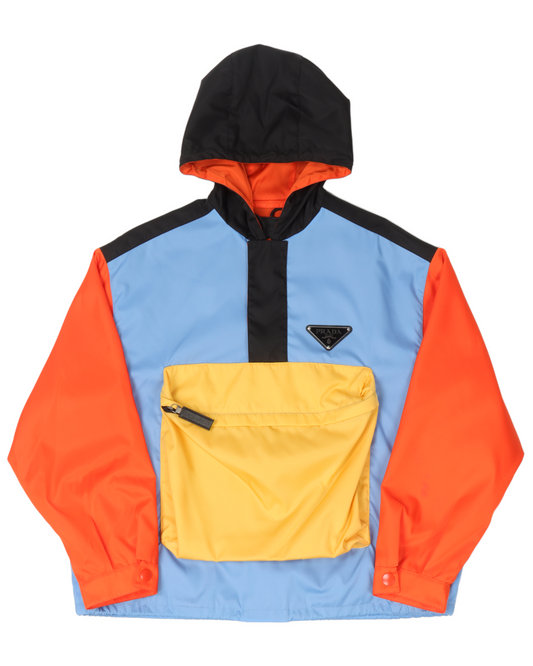Nylon Anorak Jacket