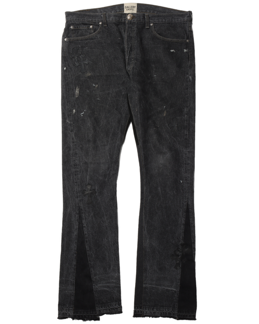 Gallery Dept. "La Flare" Cross Patch Denim