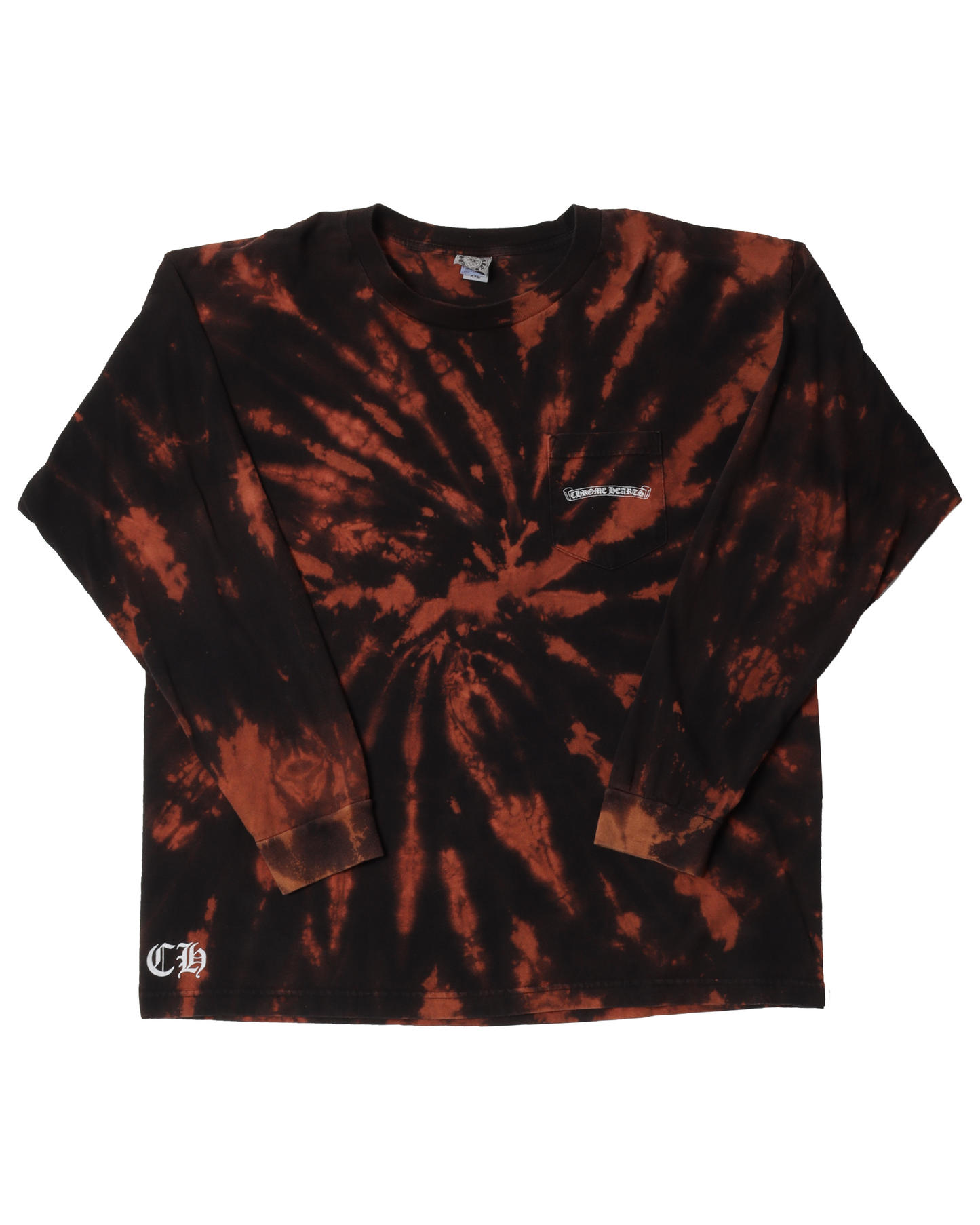 Bleach Dye Long Sleeve T-Shirt