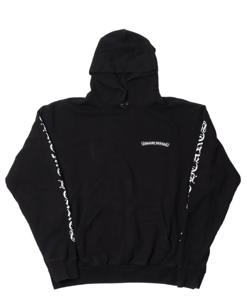 Chrome Hearts Scroll Logo Hoodie – Justin Reed