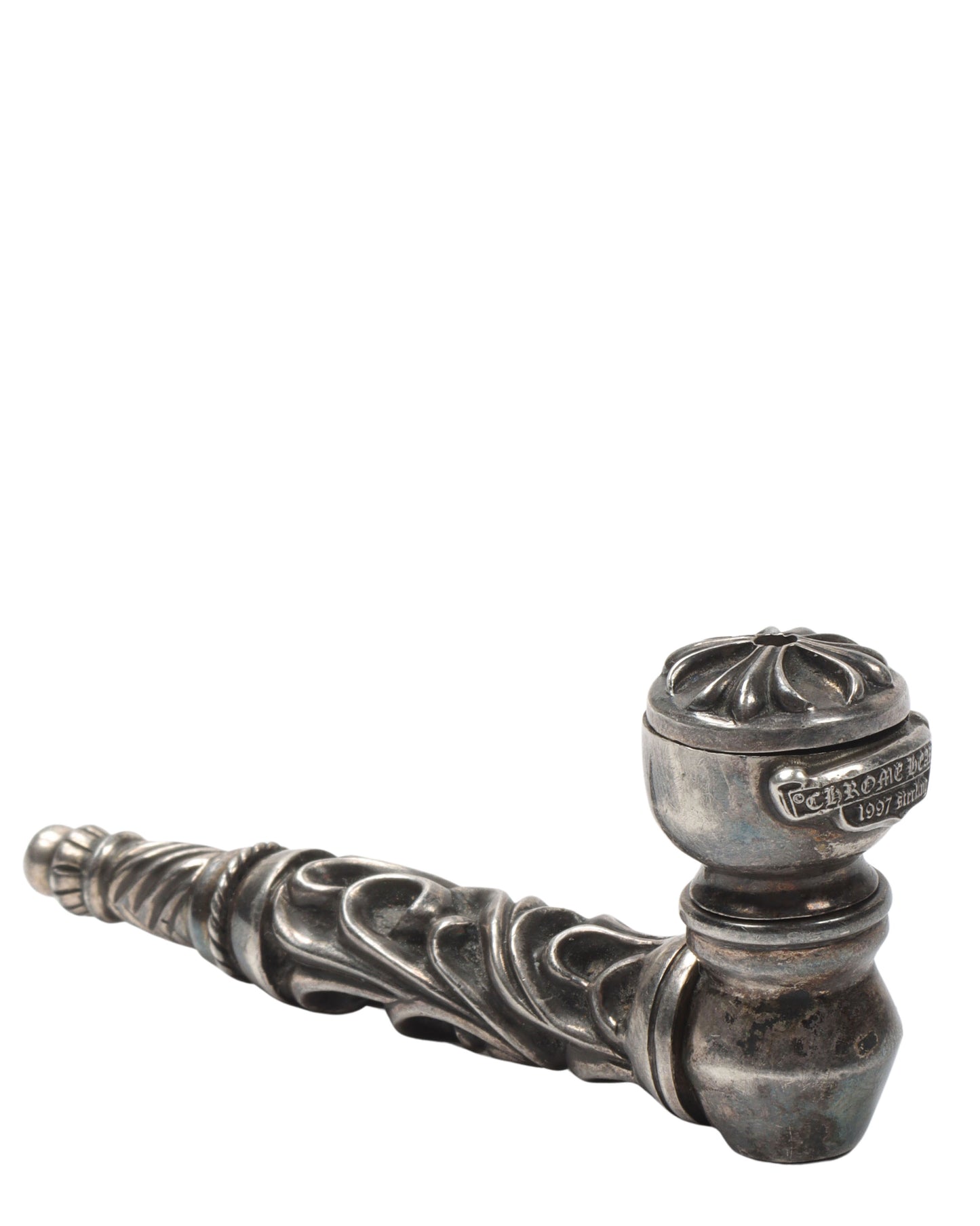 Silver Three Piece Pipe