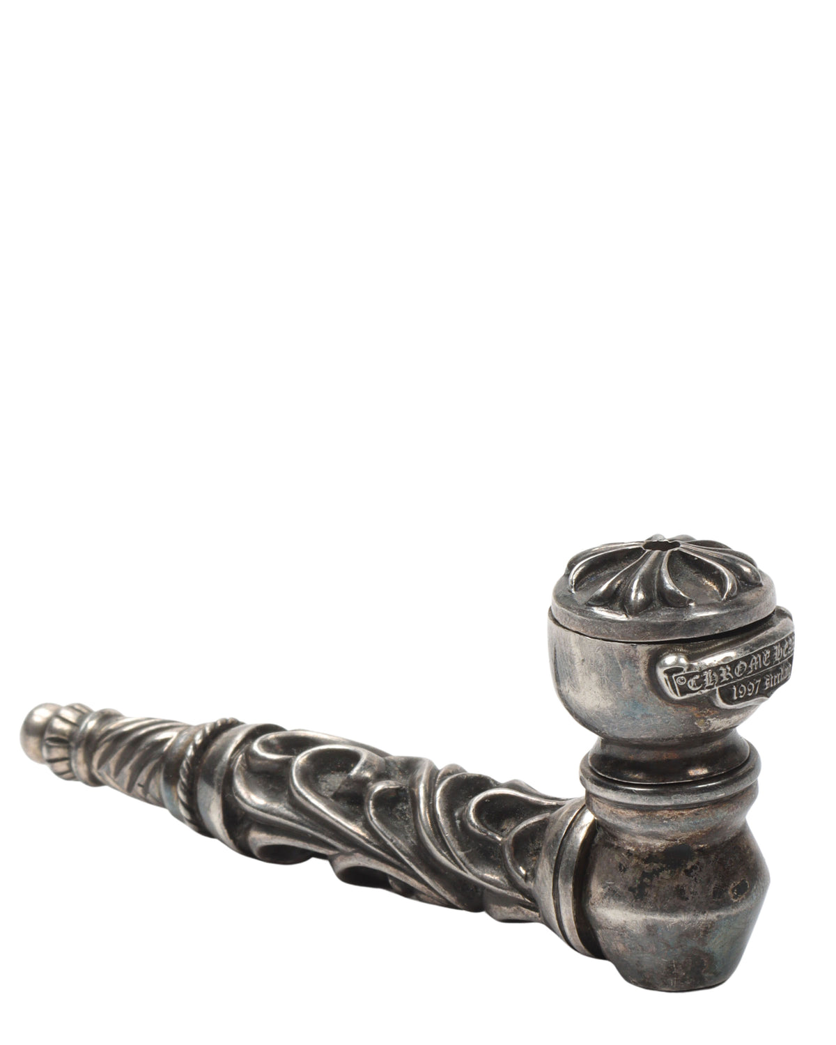 Silver Three Piece Pipe