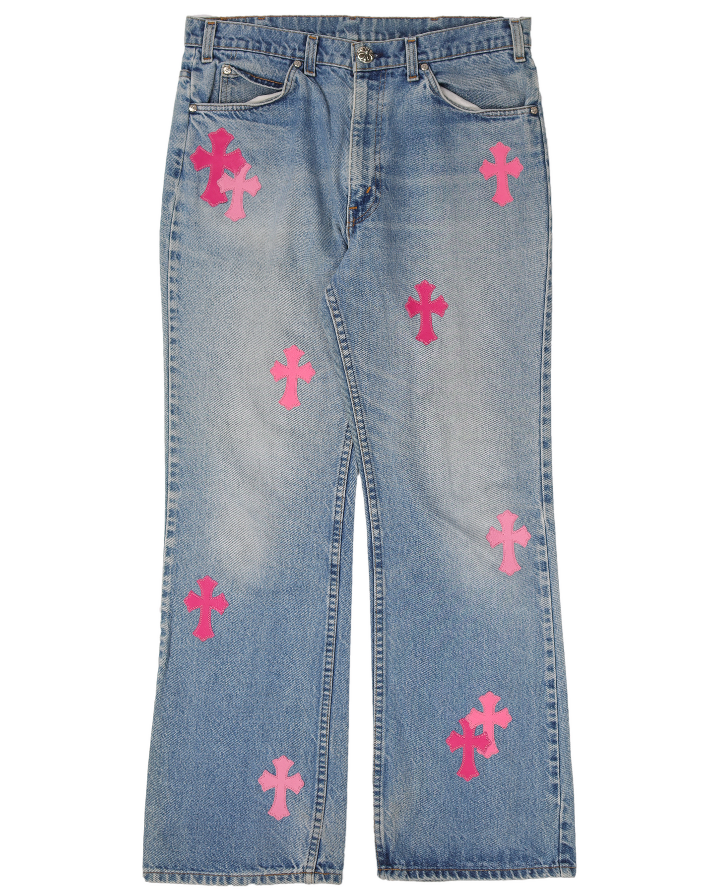 Flared Levi's Cross Patch Denim