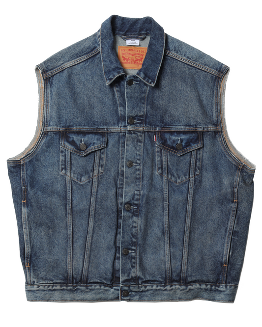Oversized Levi Denim Vest
