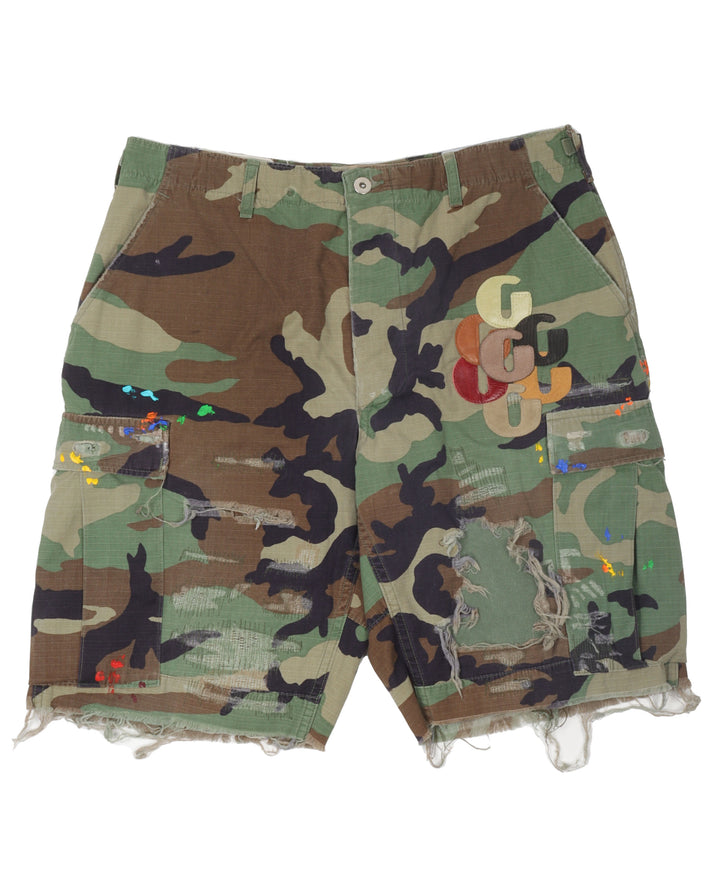 Camouflage "G" Shorts