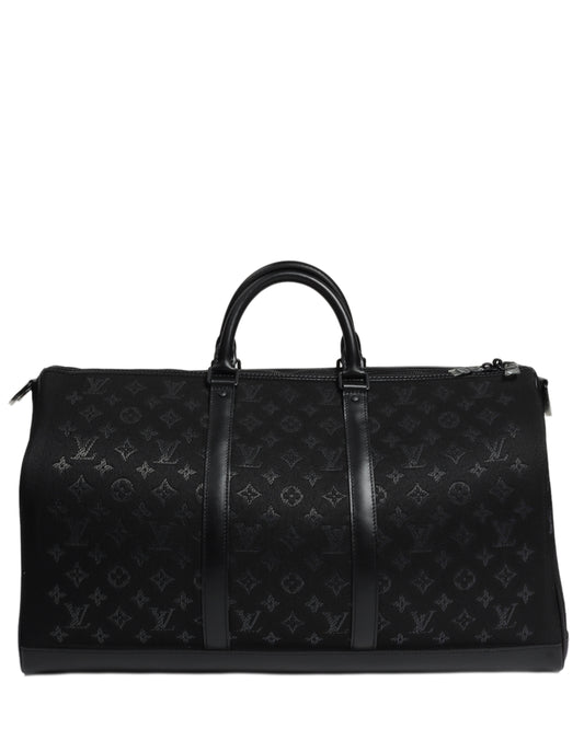 Jacquard Monogram Light Up Keepall Bandouliere 50 (2020)