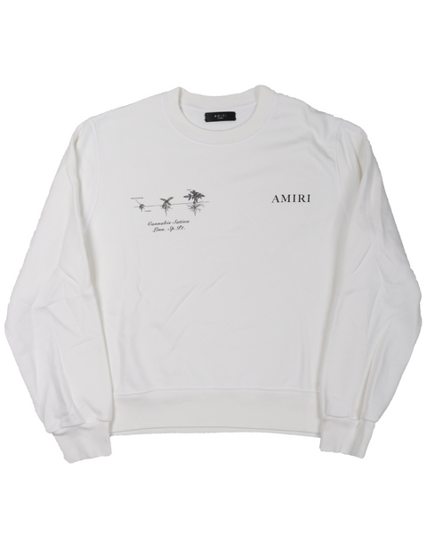 Amiri Medical Hemp Print Jersey Sweatshirt – Justin Reed