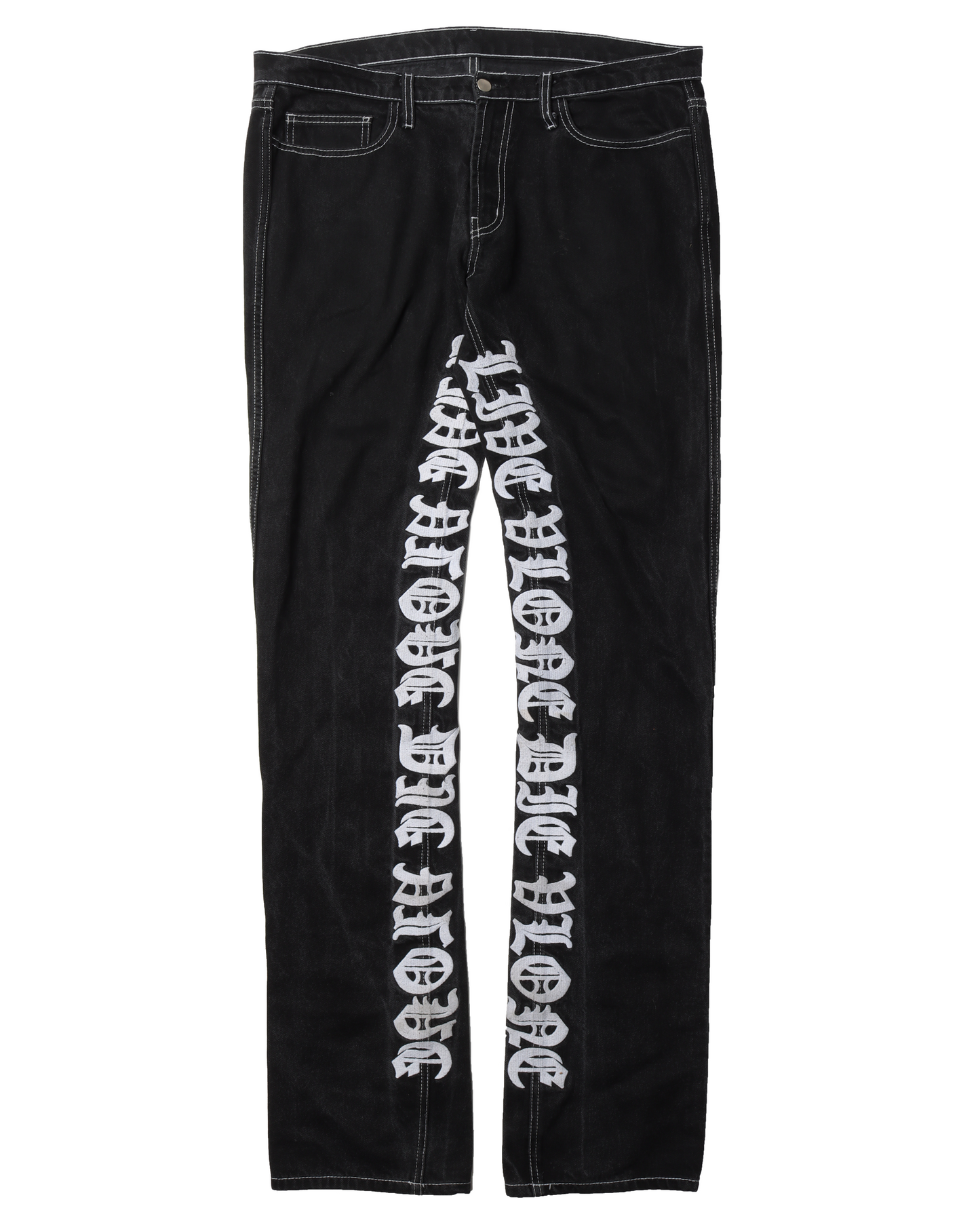 Embroidered Denim