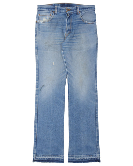Released Hem Levi's 517 Light Wash Jeans