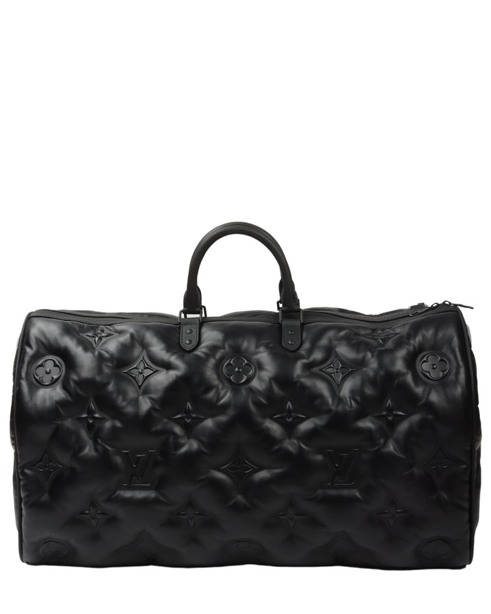 Louis Vuitton Black Monogram Vernis Mercer Keepall Boston Duffle Bag 1 –  Bagriculture