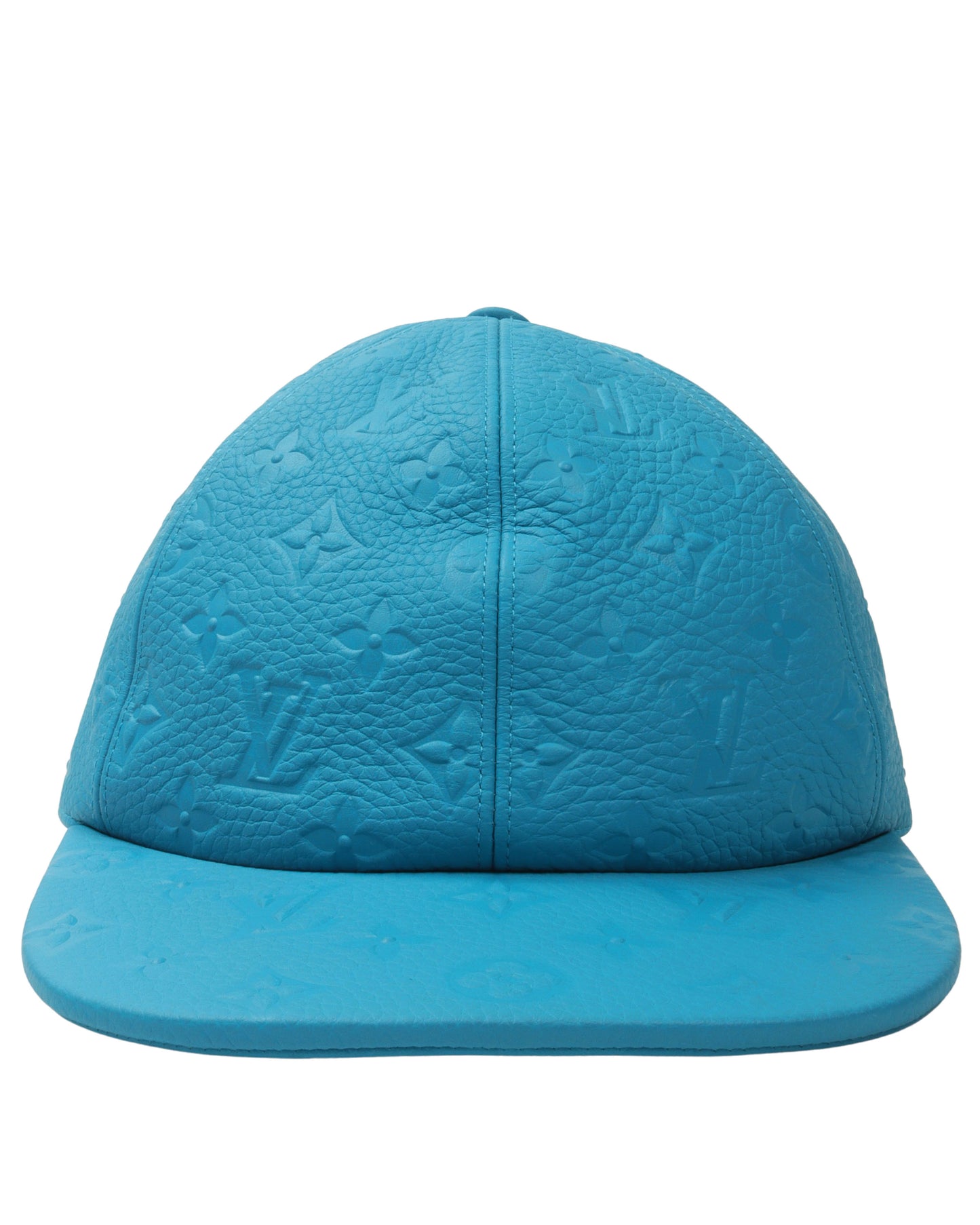 Leather Tonal Monogram Hat