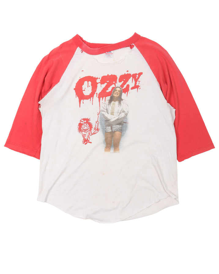 Ozzy Osborn Baseball T-Shirt