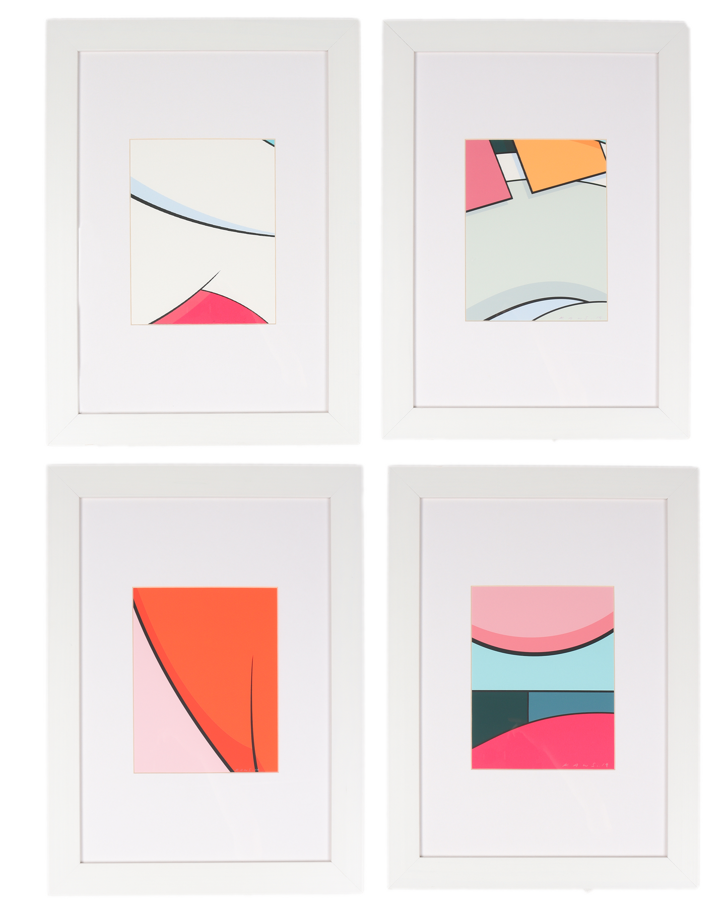 Alone Again 4 Print Set by MOCAD