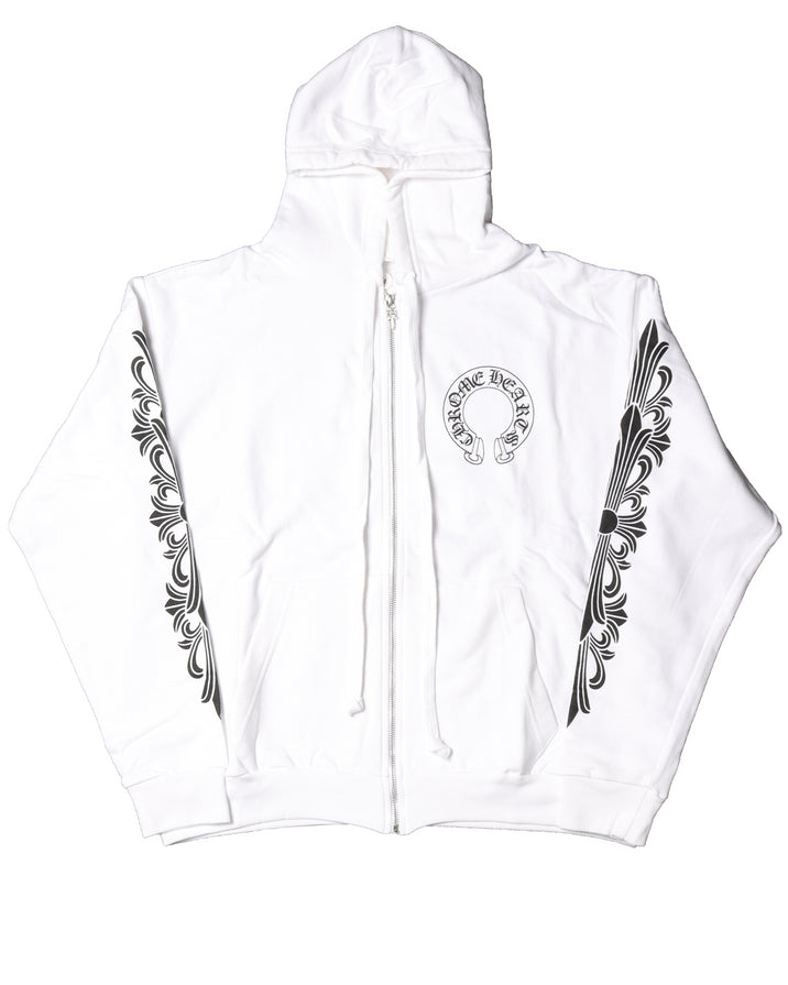 Horseshoe Logo Zip Up Hoodie