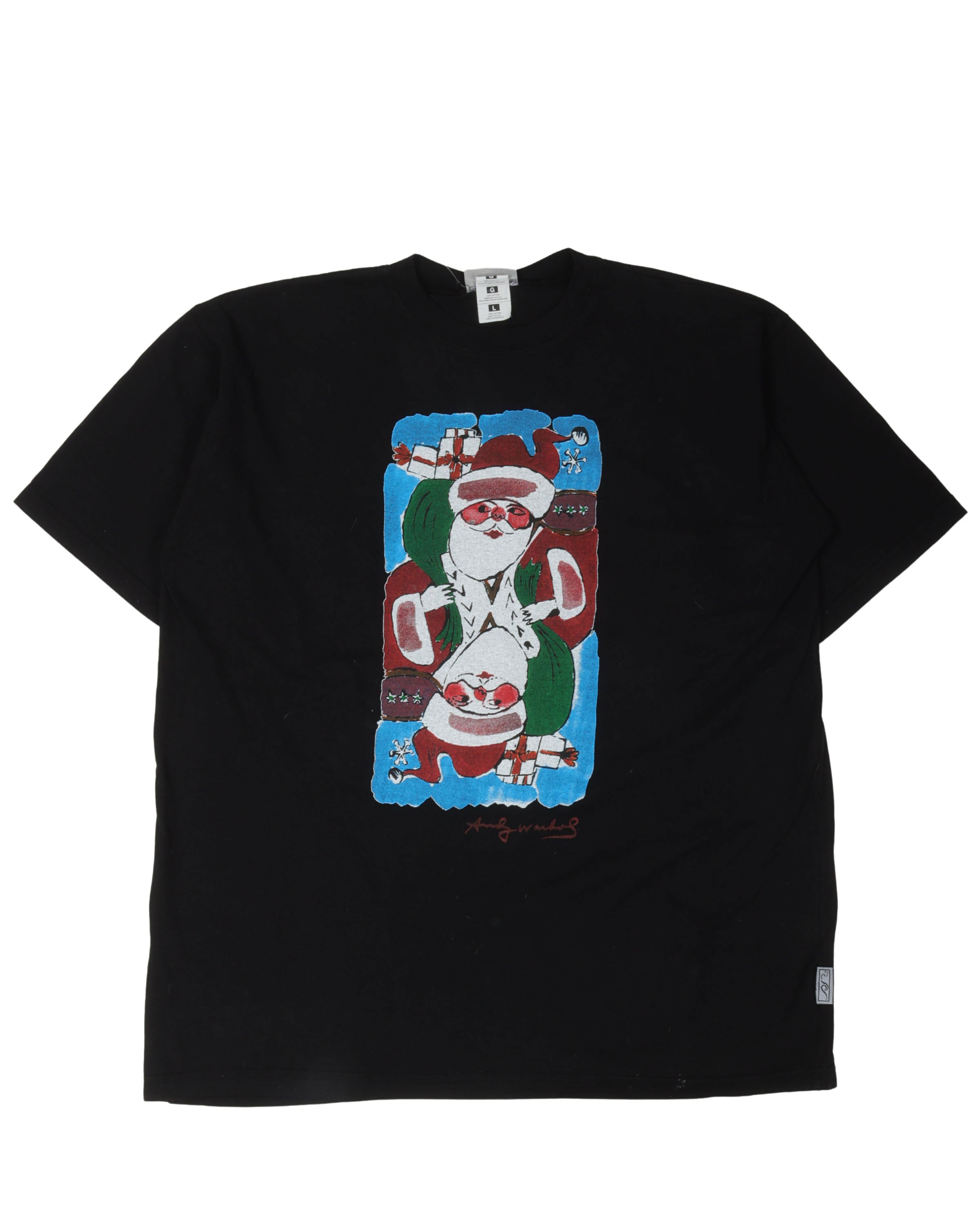Andy Warhol Santa Clause T-Shirt