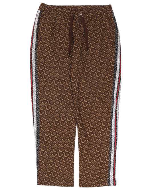 Side-Stripe Monogram Sweatpants