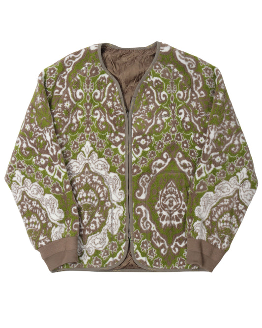 Fleece Print Jacket