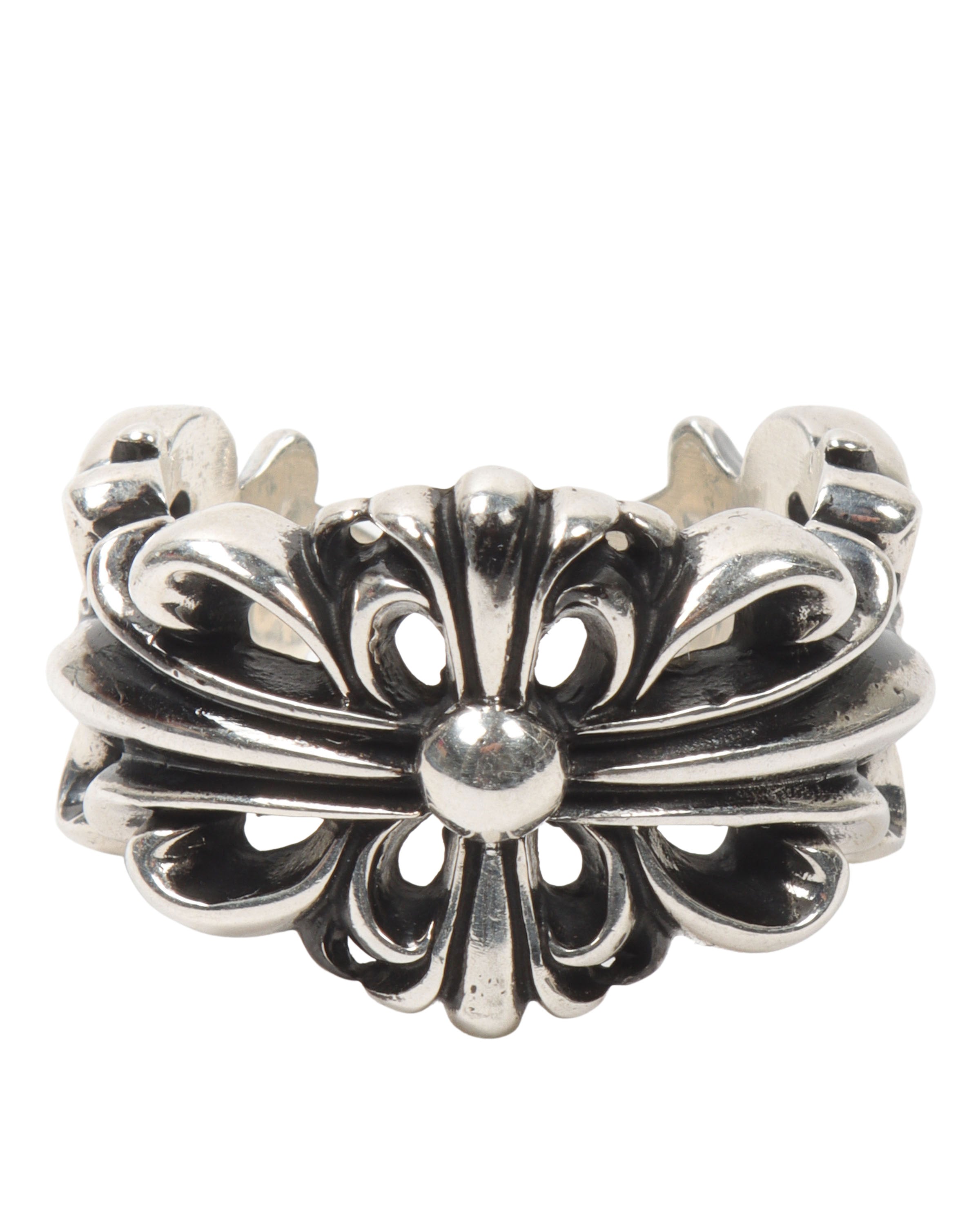 Double Fleur Open Ring