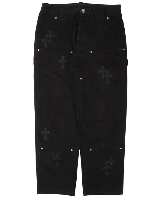 Cross Patch Double Knee Pants