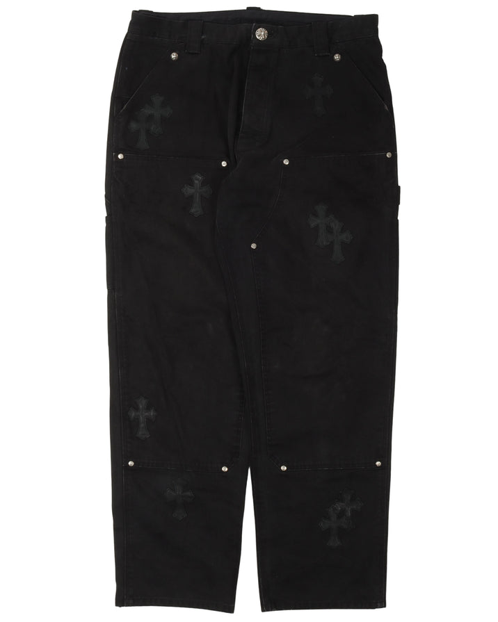 Cross Patch Double Knee Pants