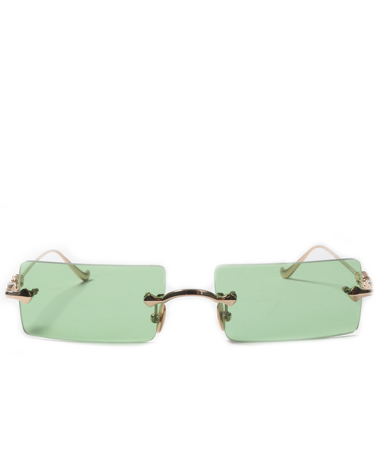 "HELLZ BELLZ" Gold Plated Sunglasses