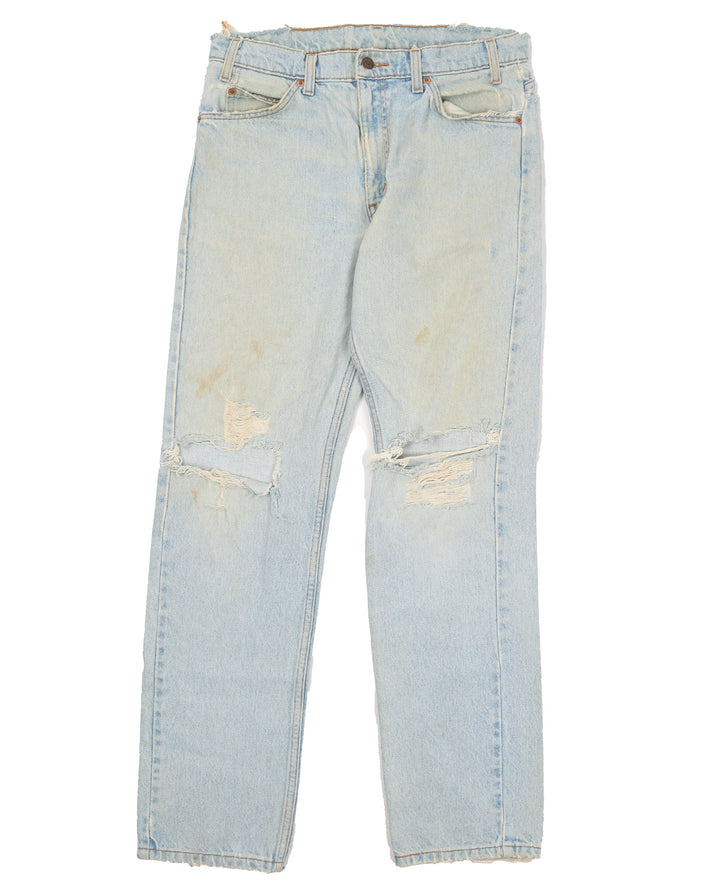 Levi's Knee Blowout '505' Denim