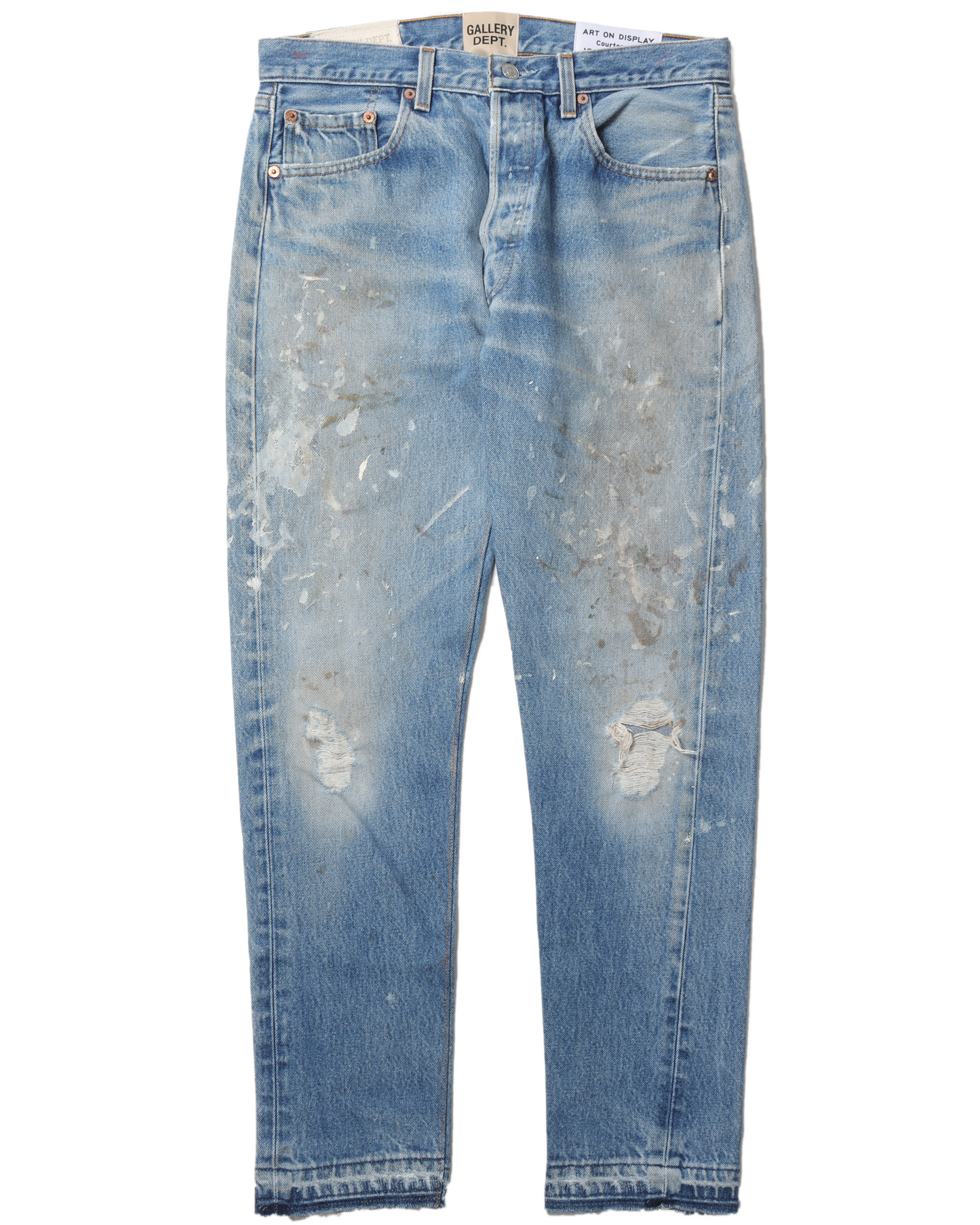 Paint Splatter Denim