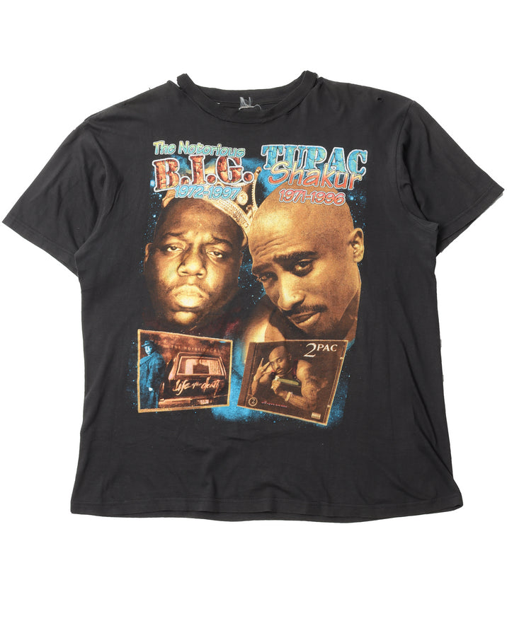 Biggie Smalls Tupac Album Cover T-Shirt