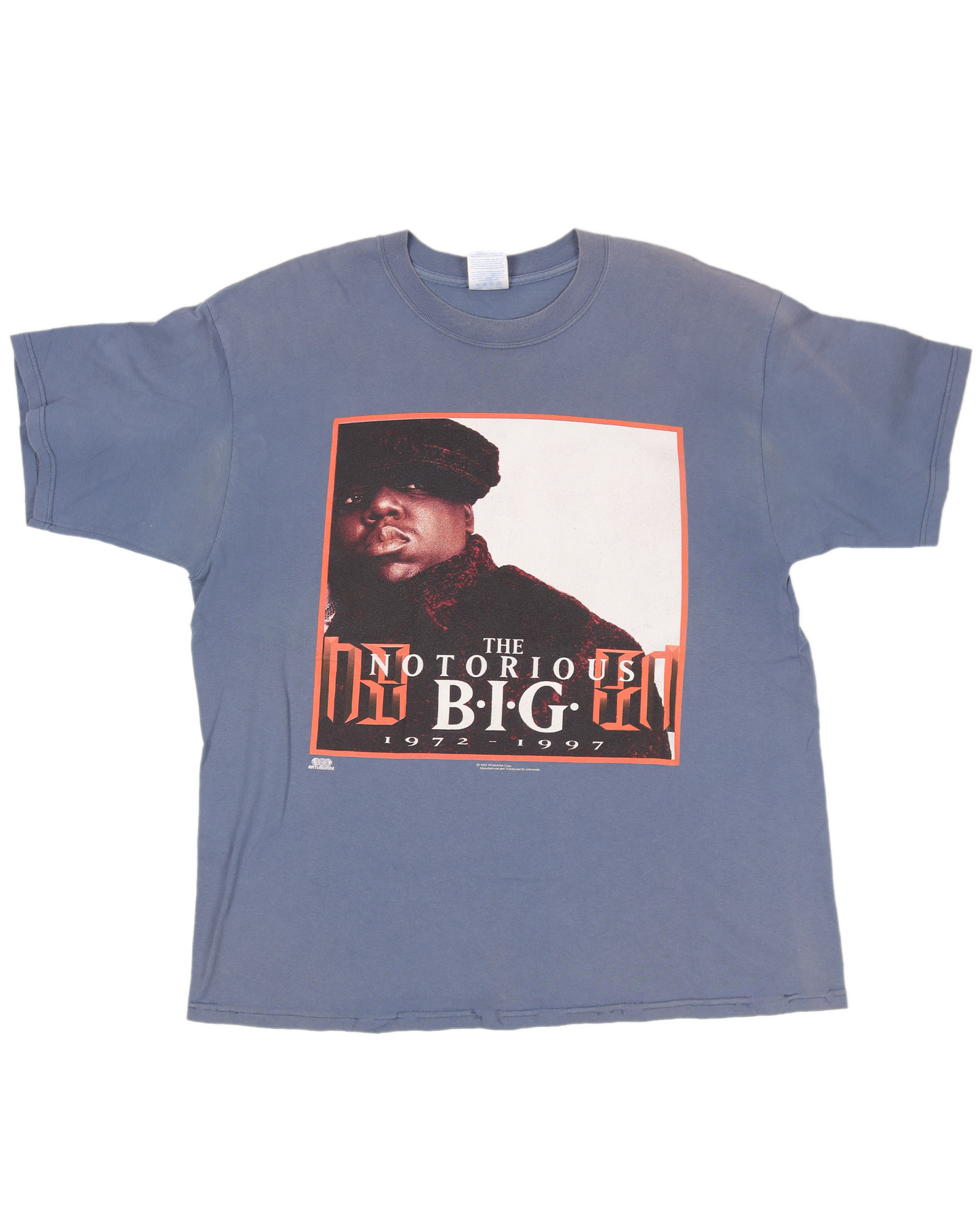 Notorious BIG Biggie Memorial 1972-1997 Graphic Print T-Shirt