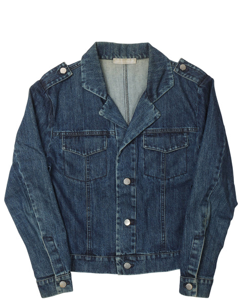 Gosha Rubchinskiy Cropped Denim Jacket