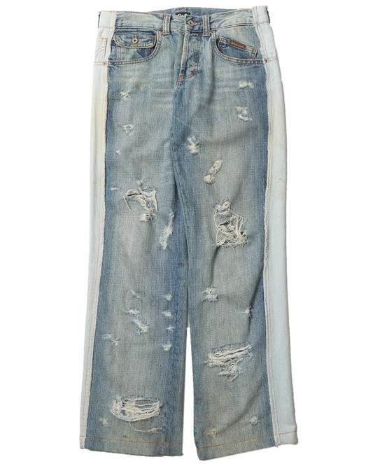 Vintage Distressed & Reworked Denim