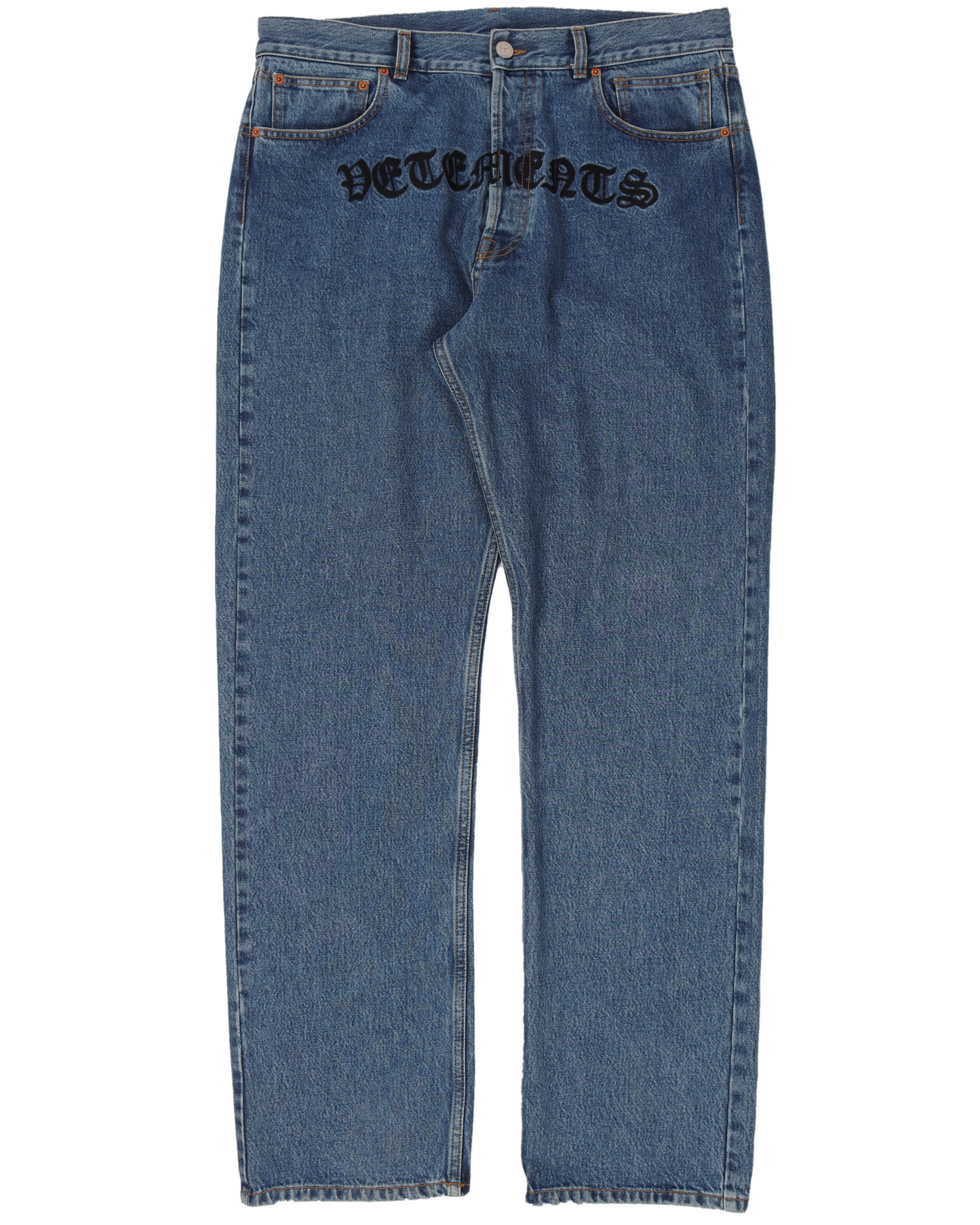 SS20 Gothic Embroidery Denim