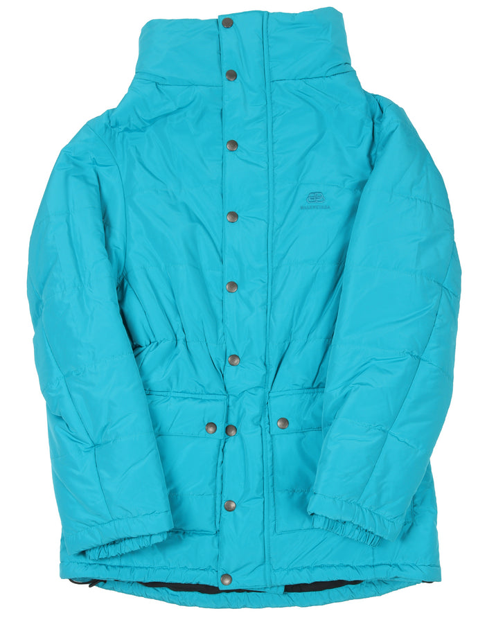 Cinched Puffer Jacket