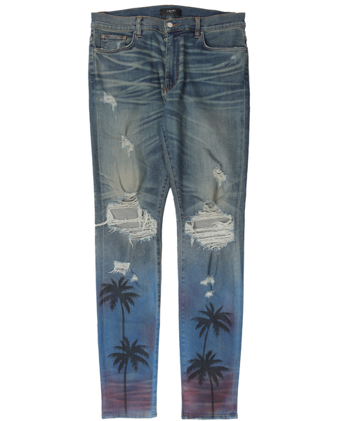 Amiri jeans with palm tree online - Main Image