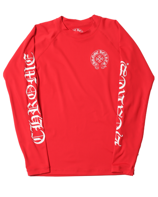 Red Rash Guard
