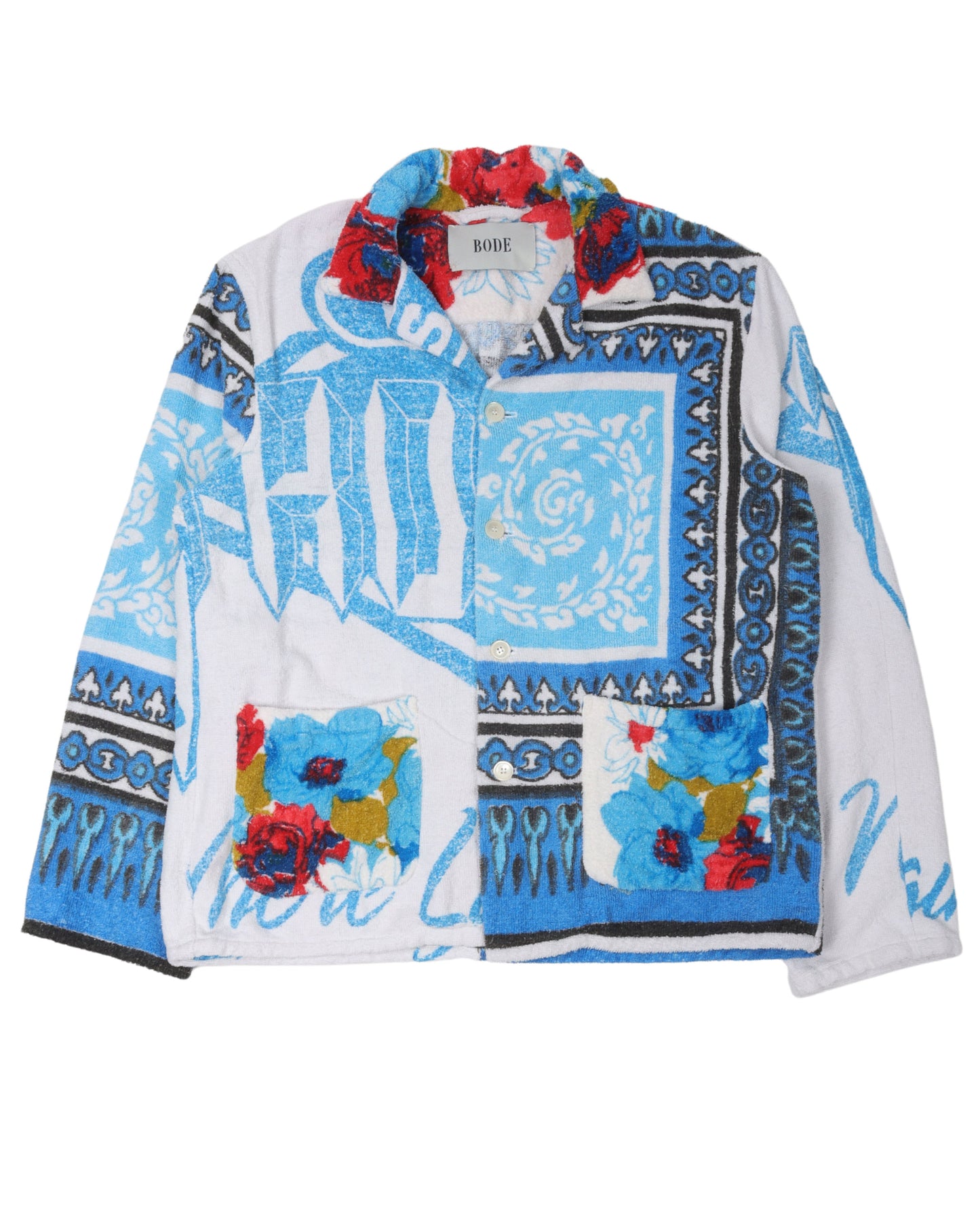 Terry Cloth Long Sleeve Shirt