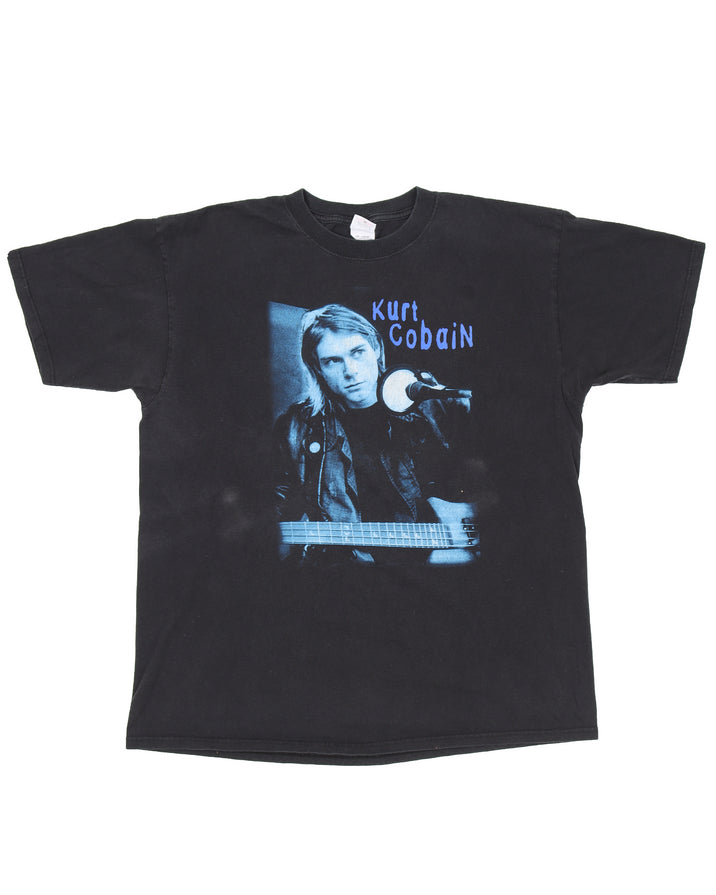 Kurt Cobain Graphic Print T-Shirt