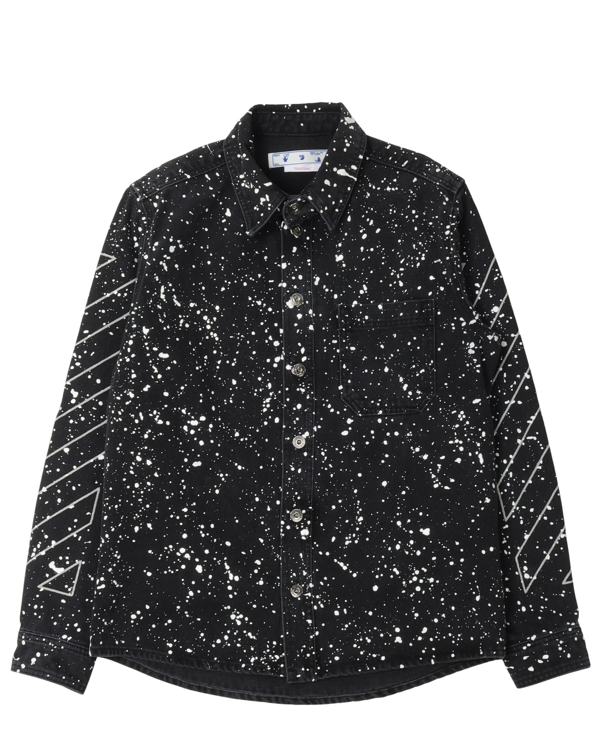 Painted Denim Shirt