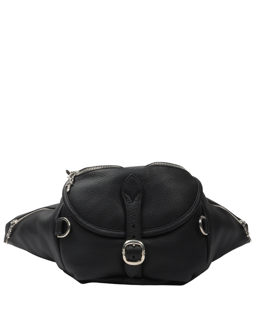 Medium Leather Snat Waist Bag