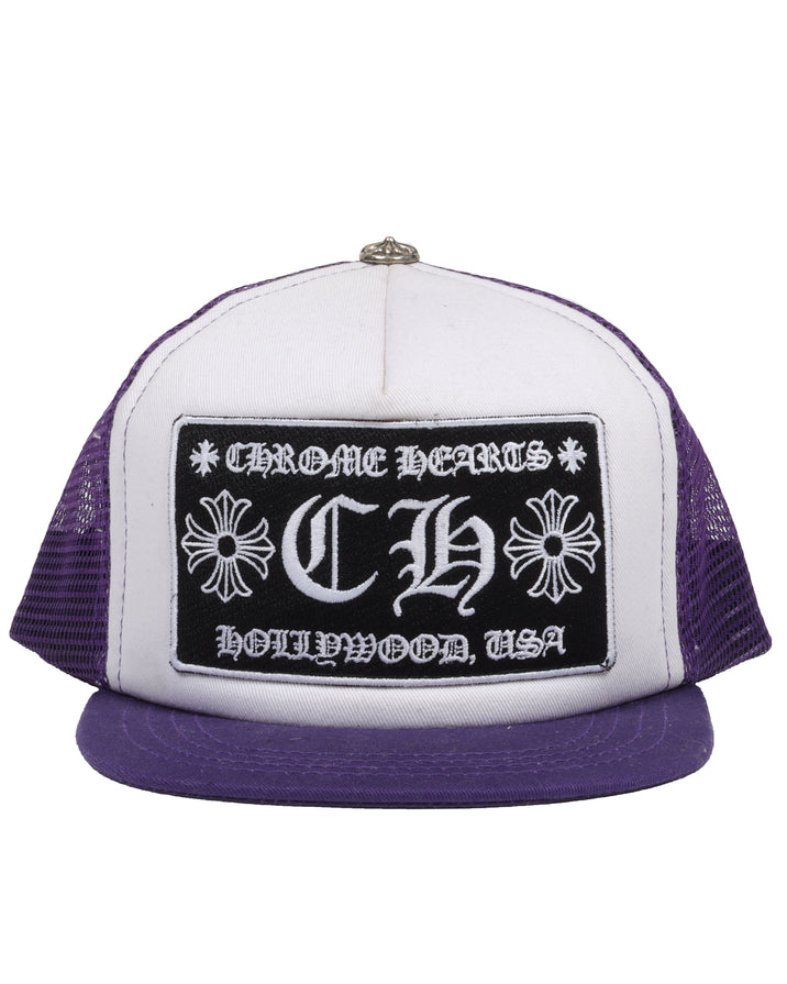 Purple Hollywood Trucker Hat