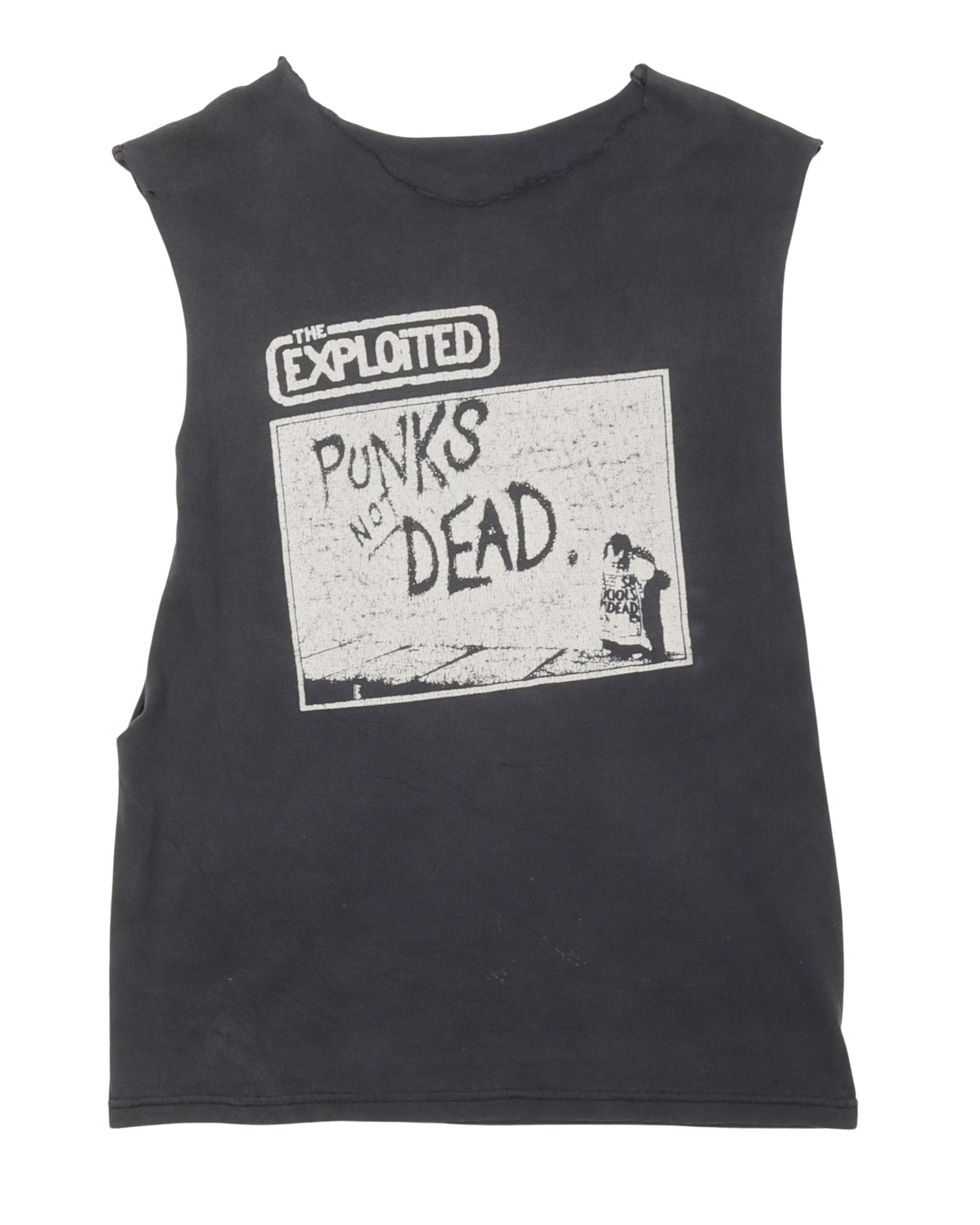 Vintage The Exploited Punks Not Dead T Shirt