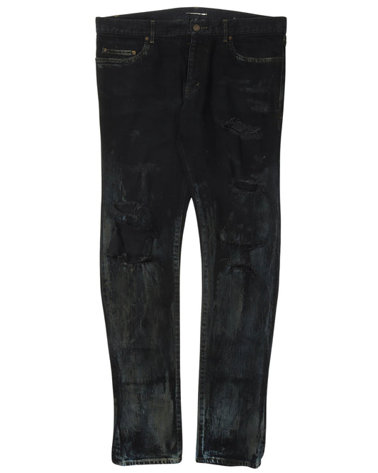 Distressed Jeans
