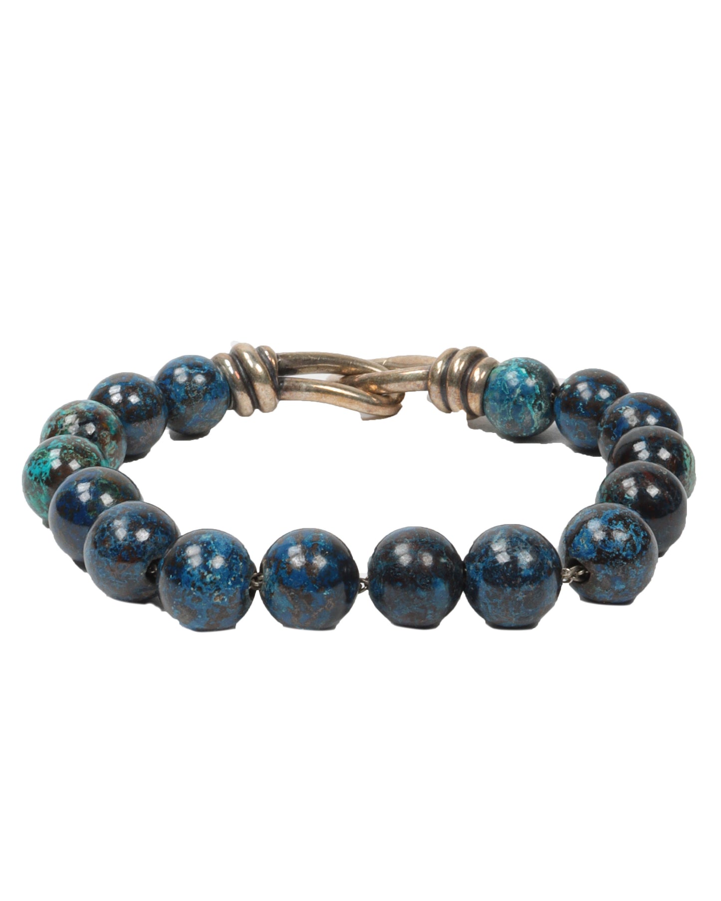Sterling Silver Knot Bead Bracelet