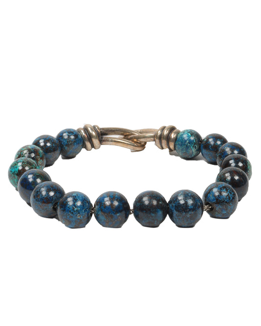 Sterling Silver Knot Bead Bracelet